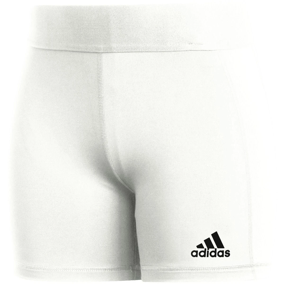 Adidas 5" Alphaskin Compression Shorts Women (White) - Image 3