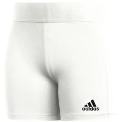 Adidas 5" Alphaskin Compression Shorts Women (White)