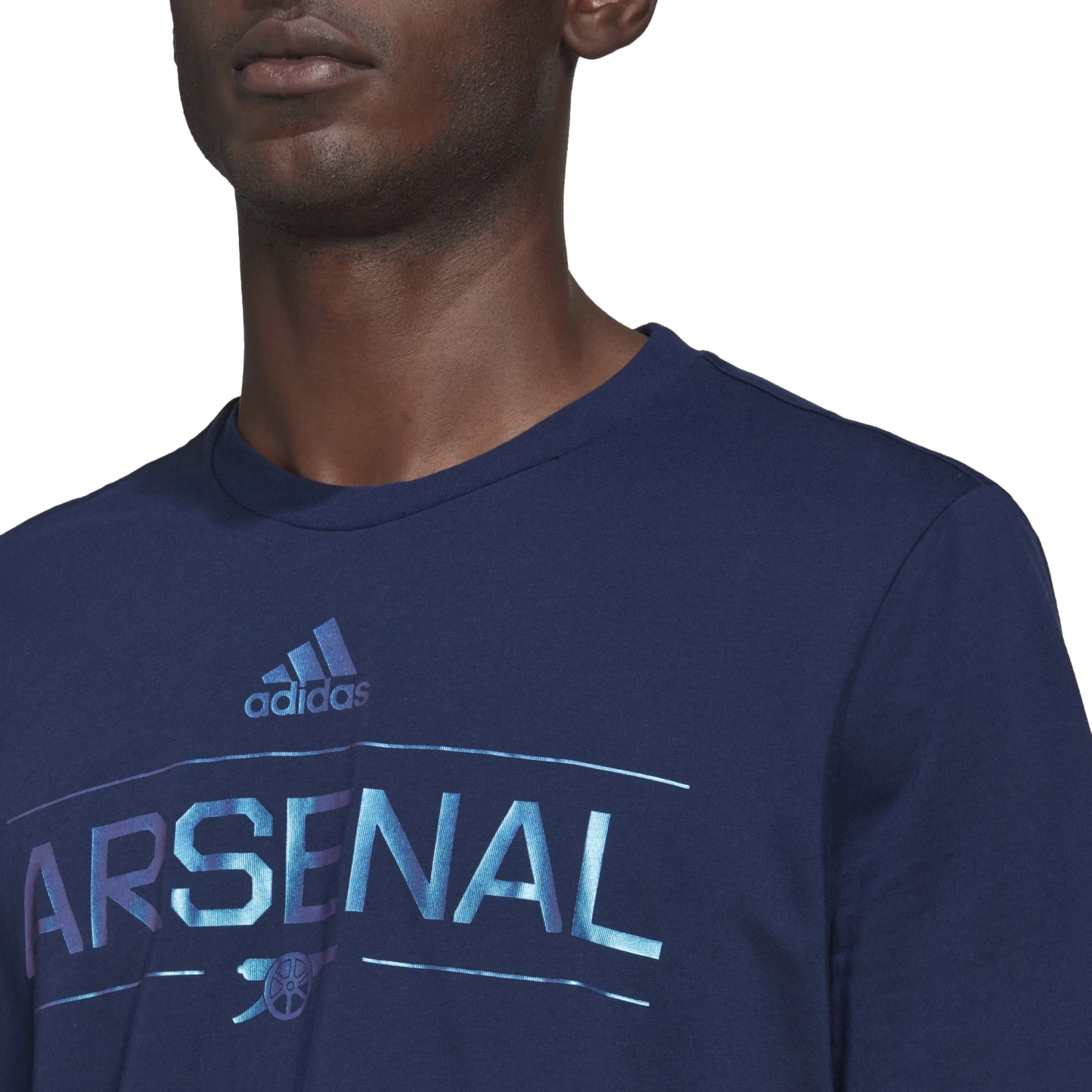 Adidas Arsenal 21/22 Graphic Tee (Navy) - Image 4