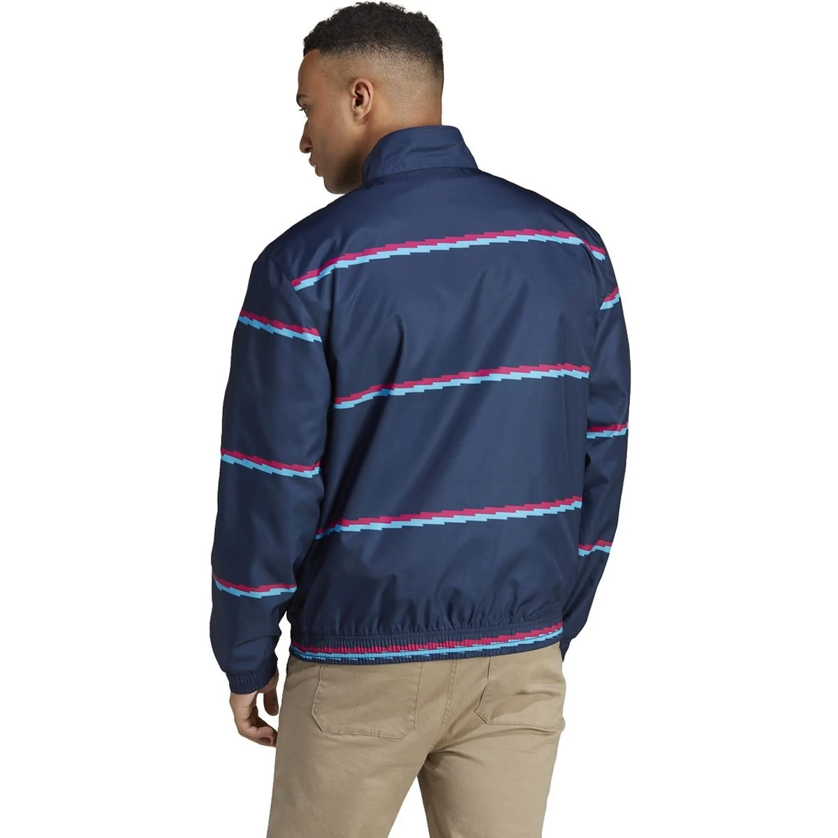 Adidas Arsenal 22/23 Reversible Anthem Jacket (Navy/Sky) - Image 3