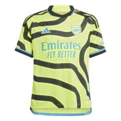 Adidas Arsenal 23/24 Away Jersey Youth (Volt/Black)