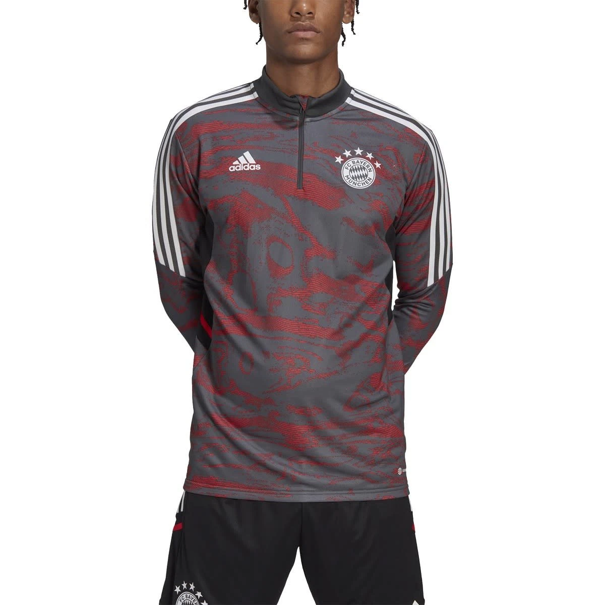 Adidas Bayern 22/23 Condivo 22 Training Top (Gray/Red)
