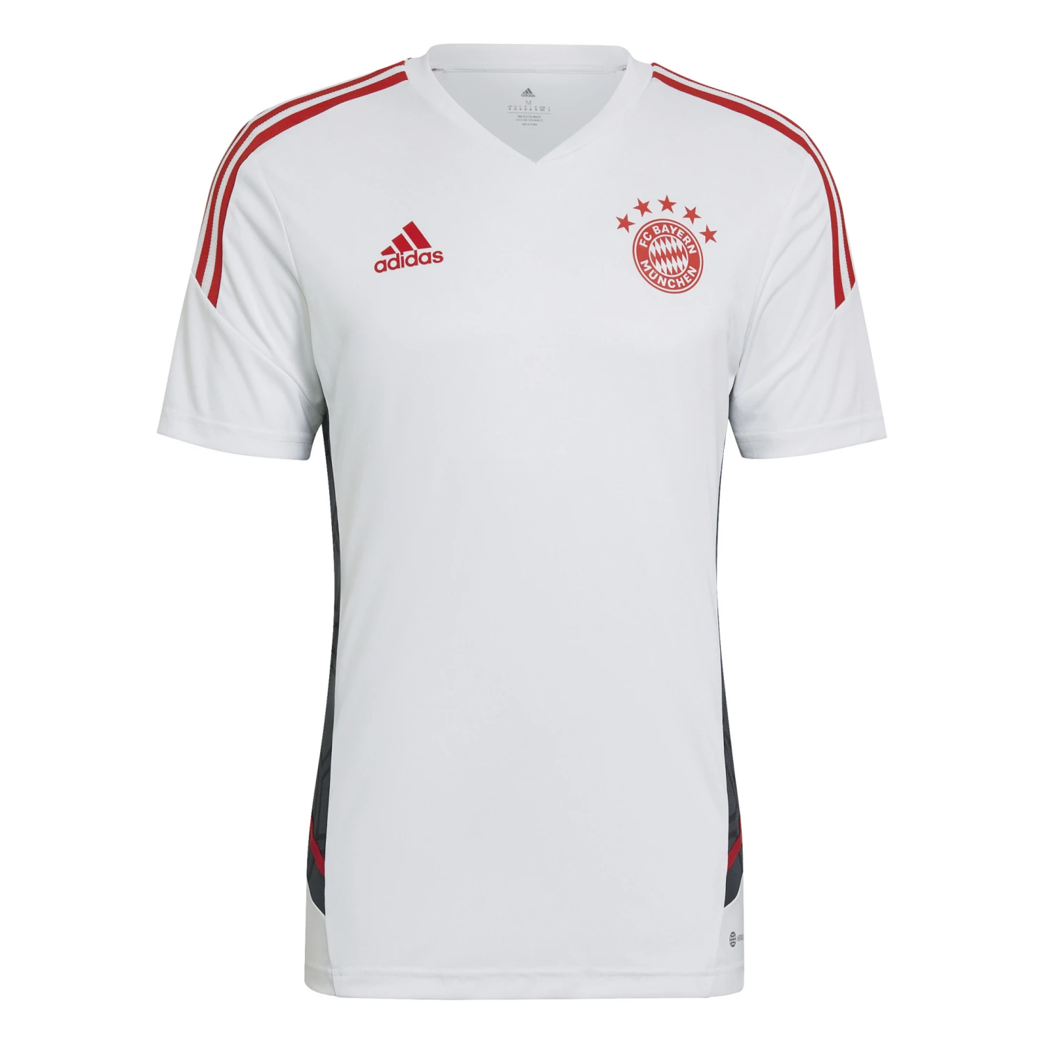 Adidas Bayern 22/23 Condivo Training Jersey (White/Red)