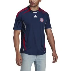 Adidas Bayern Munich 21/22 Teamgeist Jersey (Navy)