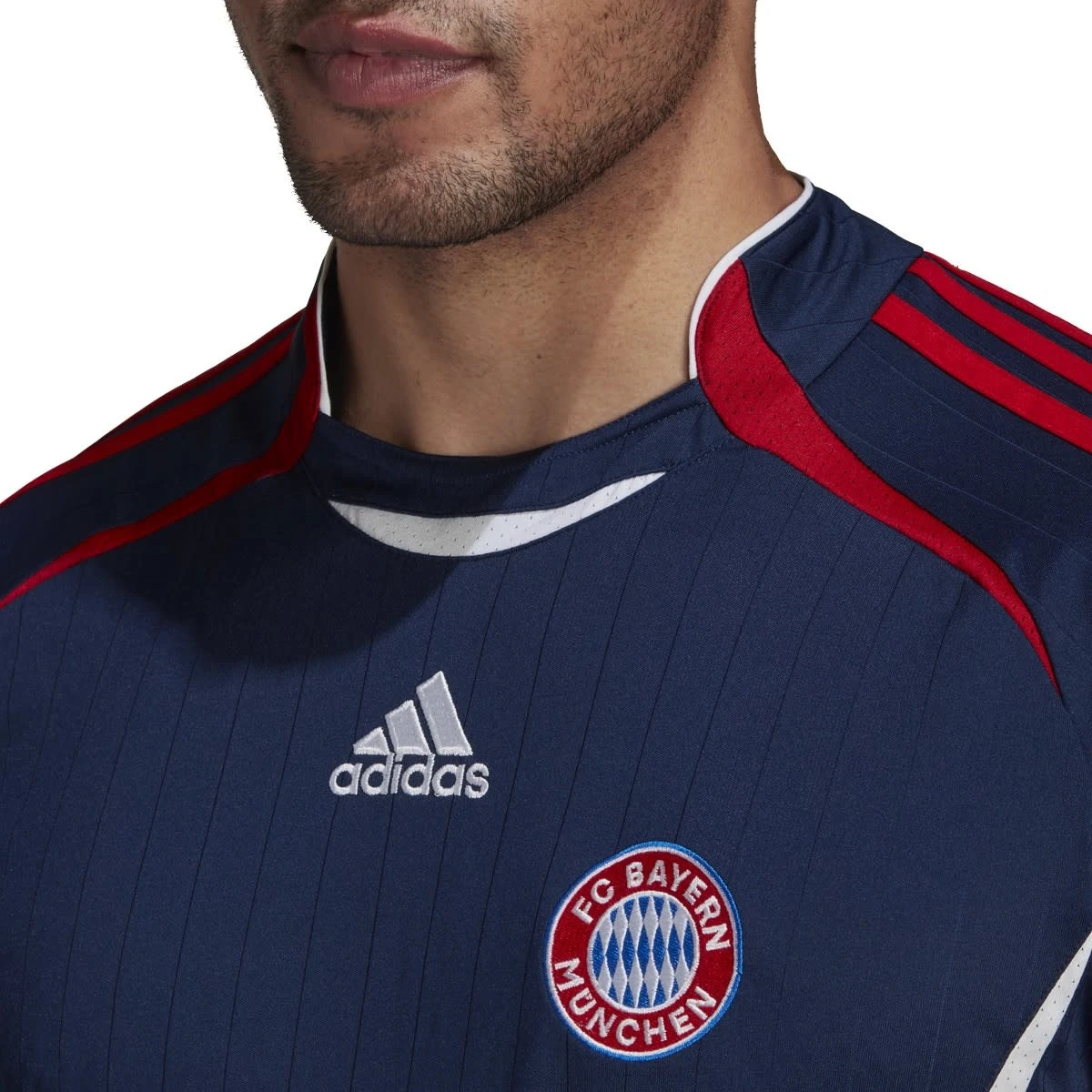 Adidas Bayern Munich 21/22 Teamgeist Jersey (Navy) - Image 5