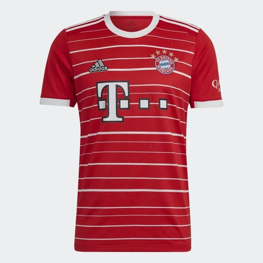 Adidas Bayern Munich 22/23 Home Jersey (Red) - Image 3