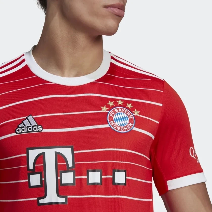 Adidas Bayern Munich 22/23 Home Jersey (Red) - Image 6