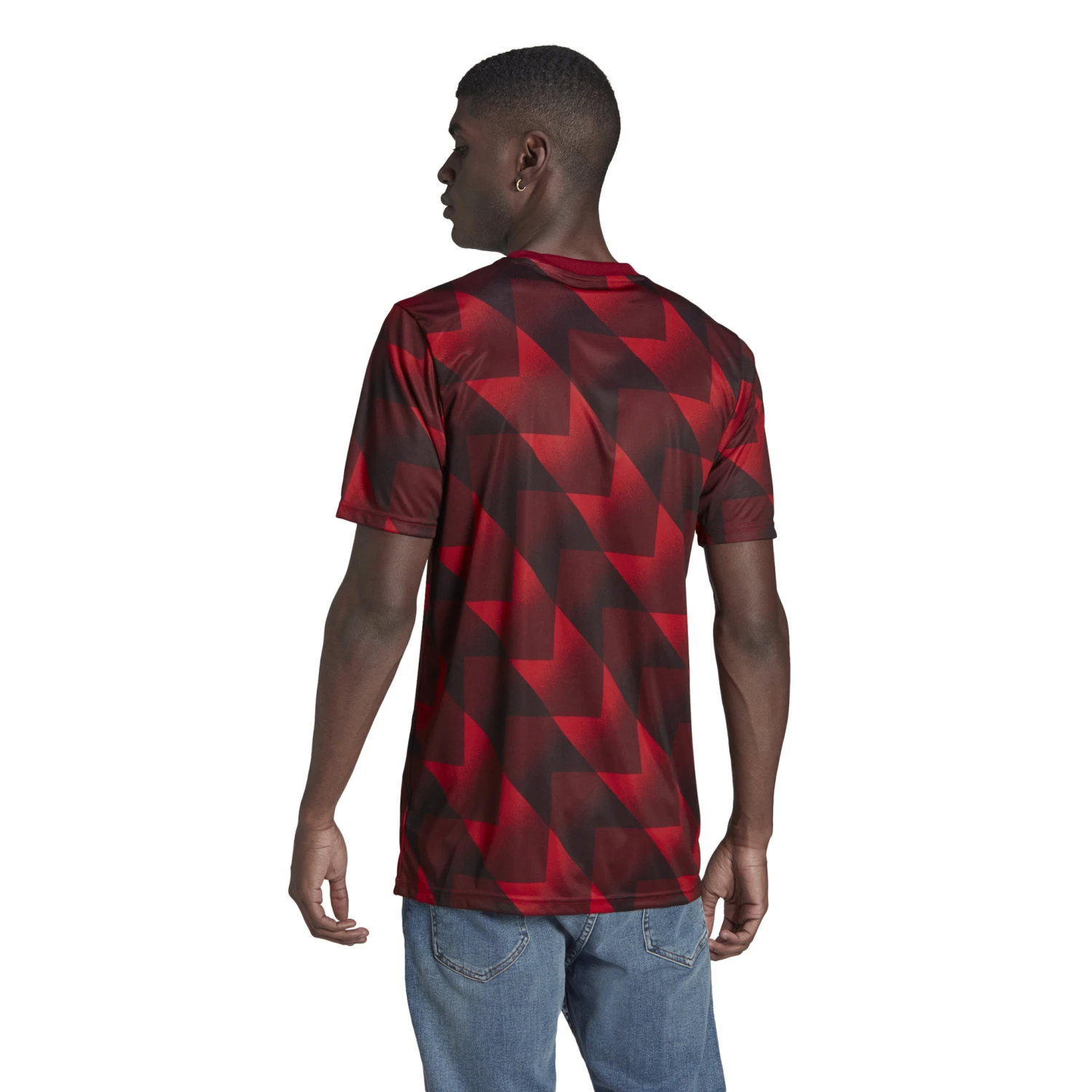 Adidas Bayern Munich 22/23 Prematch Jersey (Red) - Image 3