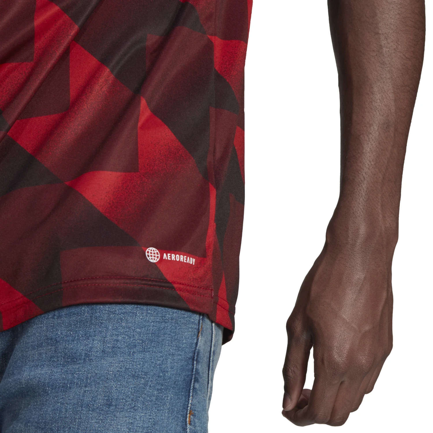 Adidas Bayern Munich 22/23 Prematch Jersey (Red) - Image 5