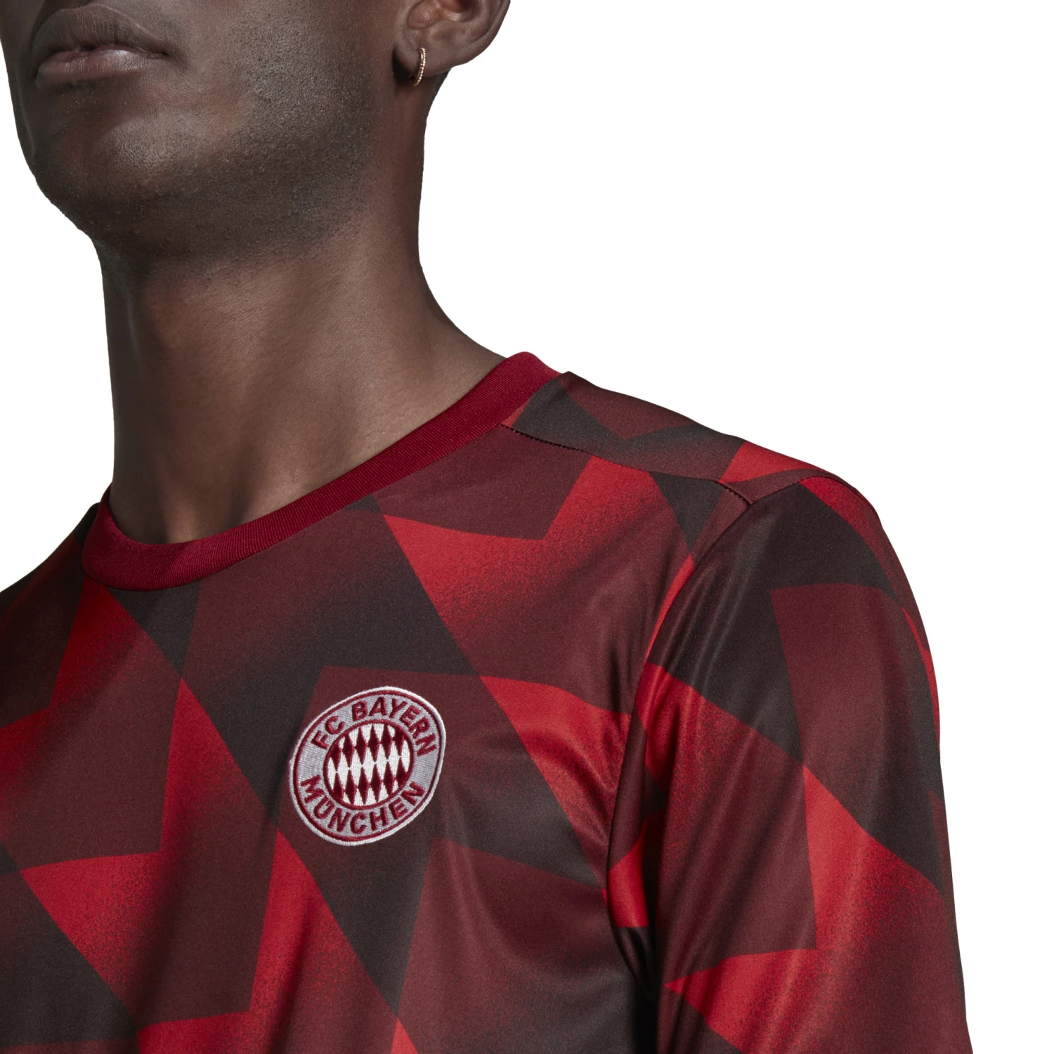 Adidas Bayern Munich 22/23 Prematch Jersey (Red) - Image 6