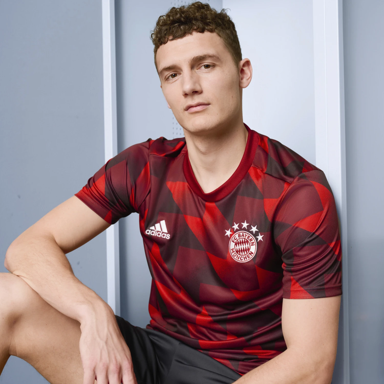 Adidas Bayern Munich 22/23 Prematch Jersey (Red) - Image 7