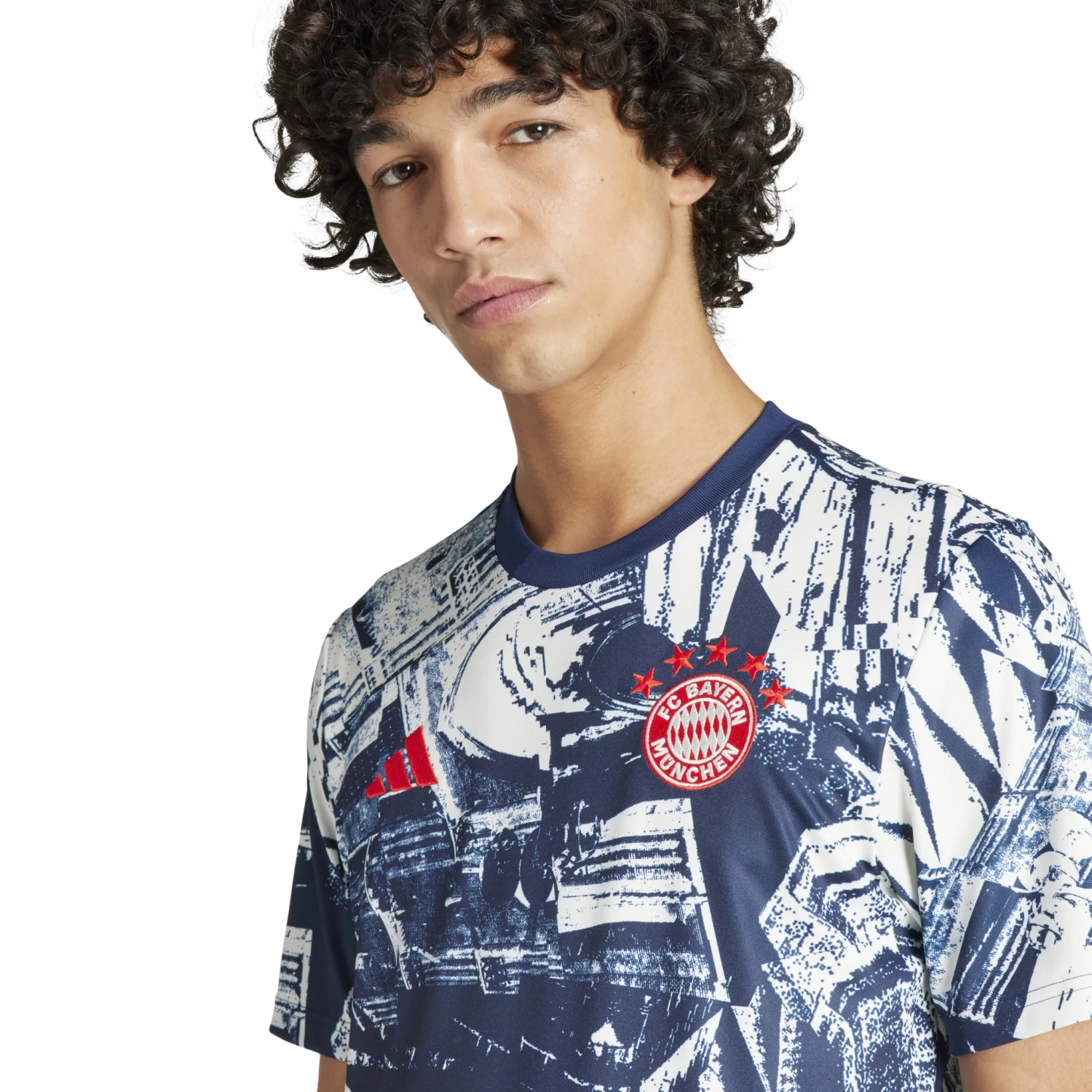 Adidas Bayern Munich 23/24 Prematch Jersey (Navy/White) - Image 5