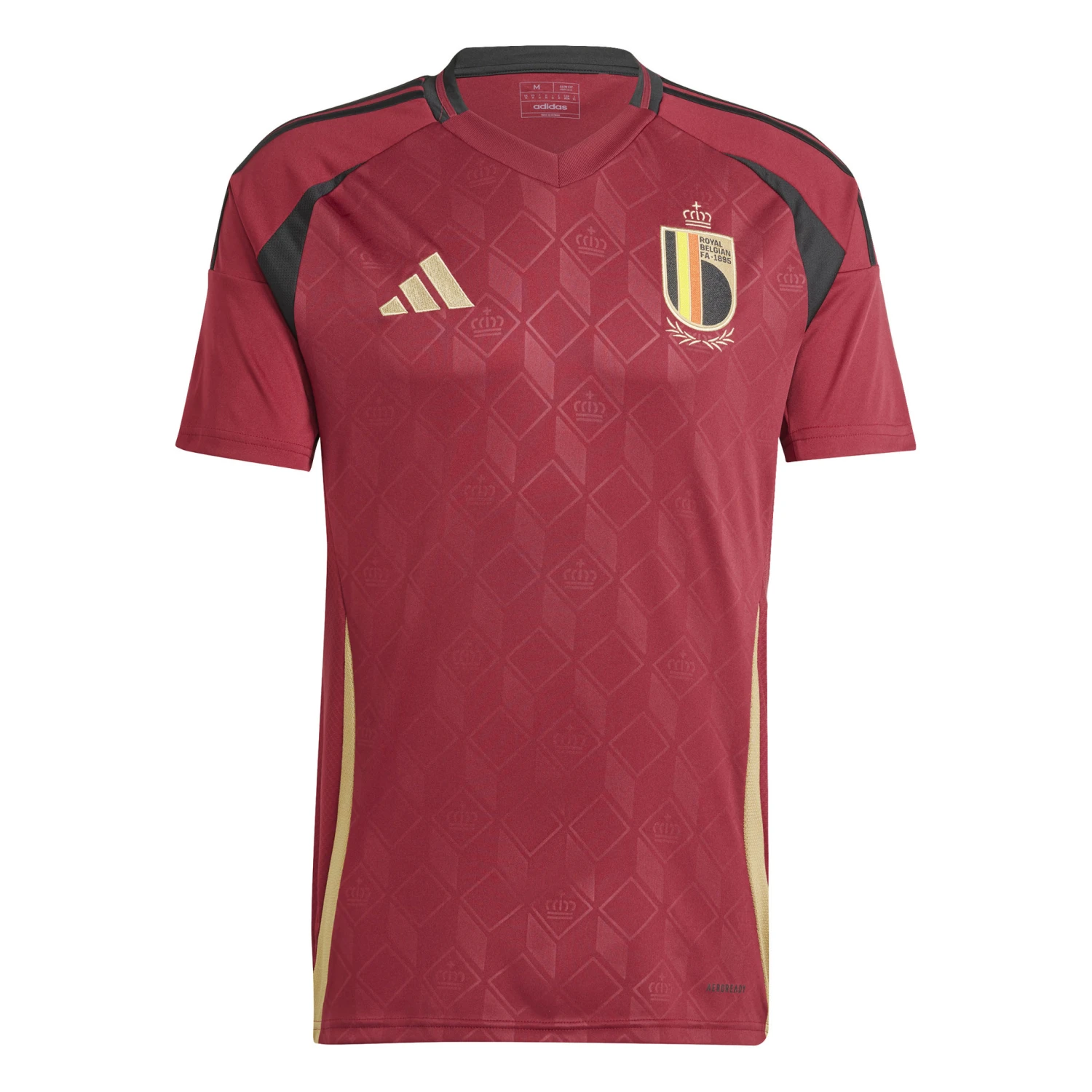 Adidas Belgium 2024 Home Jersey (Red) - Image 4