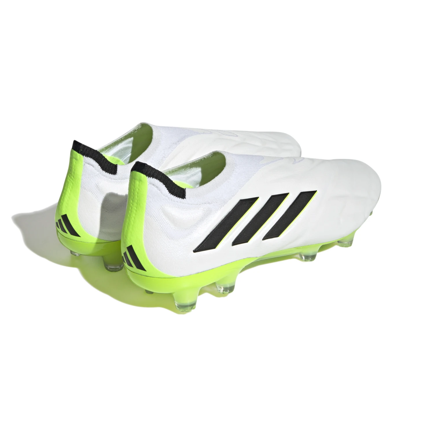 Adidas Copa Pure+ FG (White/Lime) - Image 6