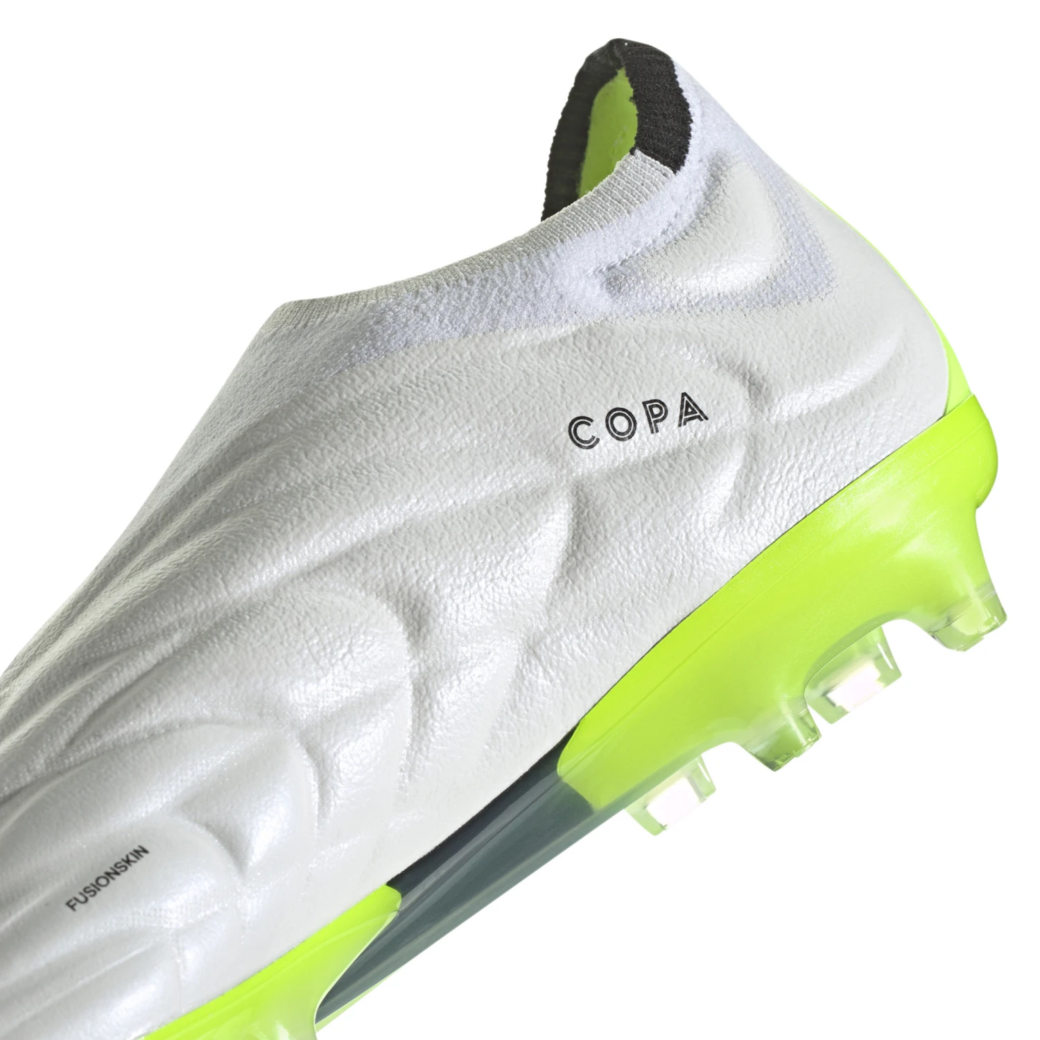 Adidas Copa Pure+ FG (White/Lime) - Image 9