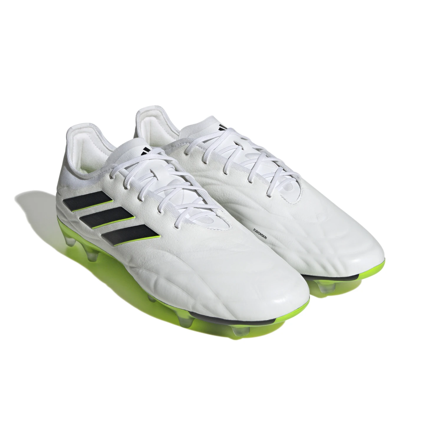 Adidas Copa Pure.2 FG (White/Lime) - Image 3
