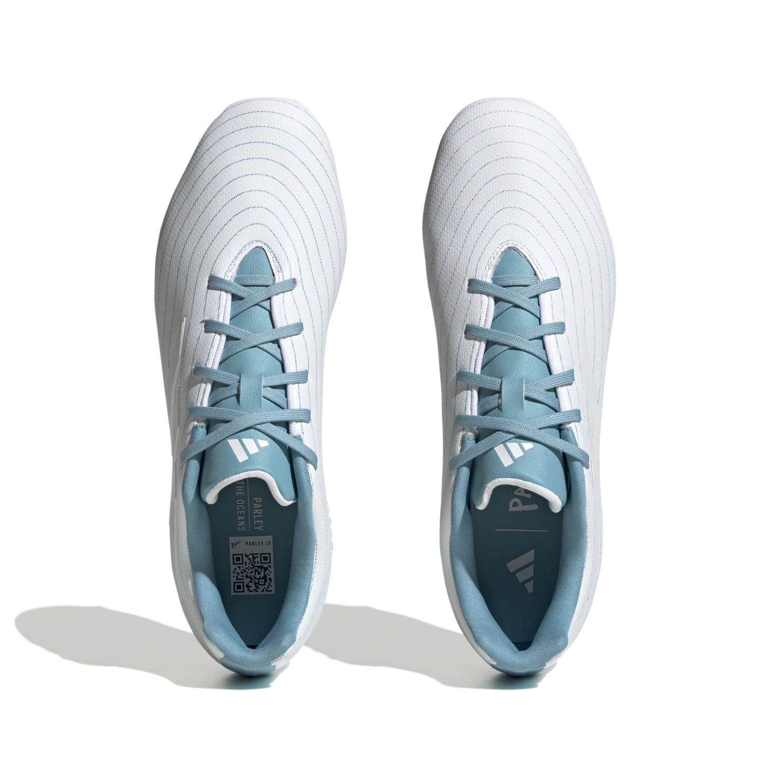 Adidas Copa Pure.3 FG (White/Aqua) - Image 2