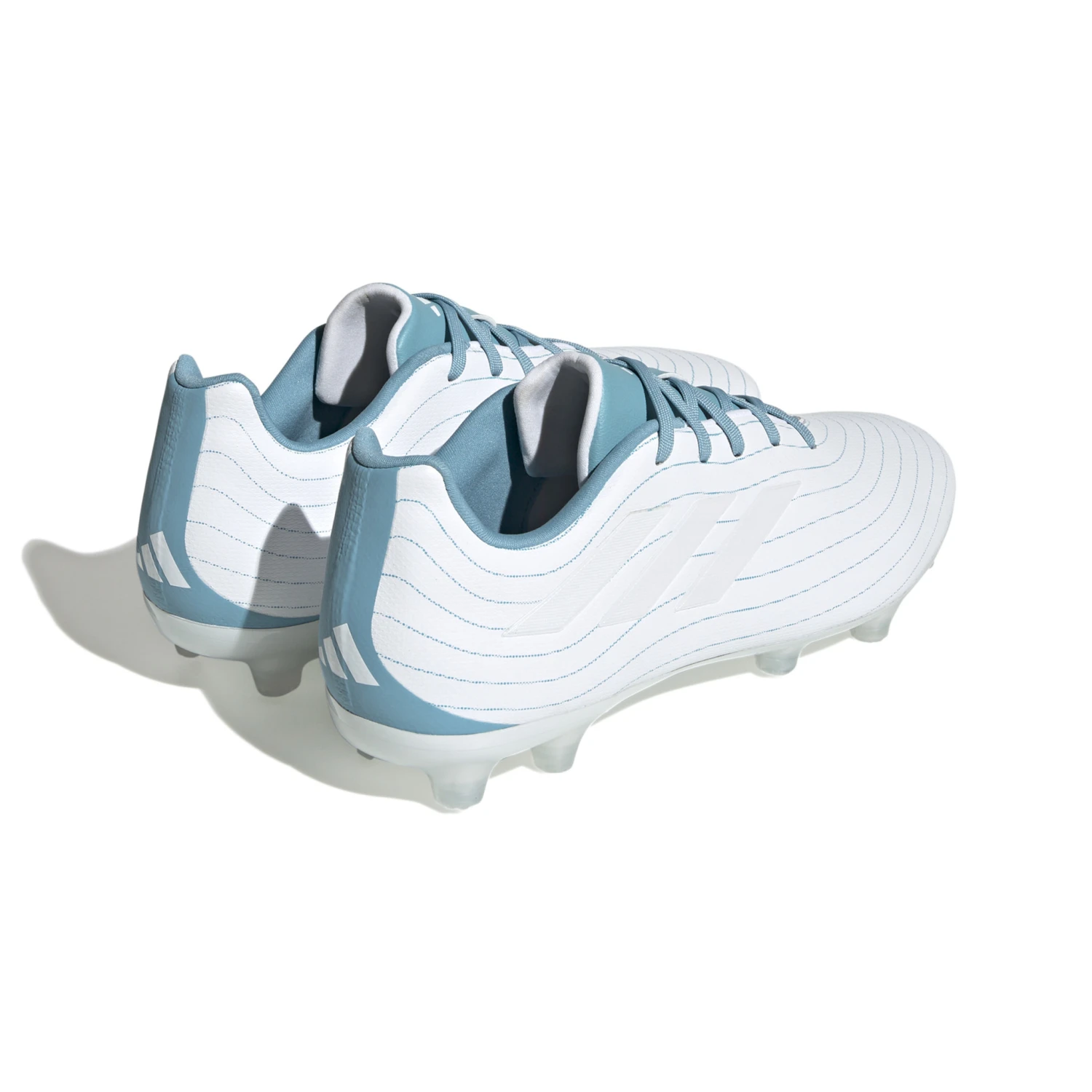 Adidas Copa Pure.3 FG (White/Aqua) - Image 12