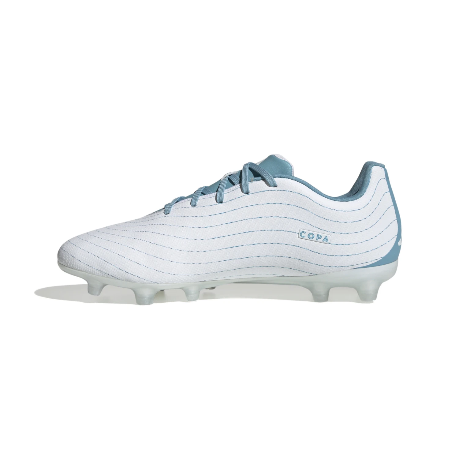 Adidas Copa Pure.3 FG (White/Aqua) - Image 4