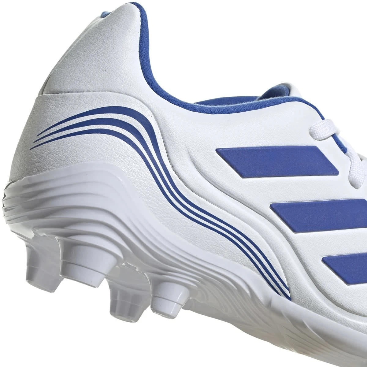 Adidas Copa Sense.3 FG Jr (White/Blue) - Image 5