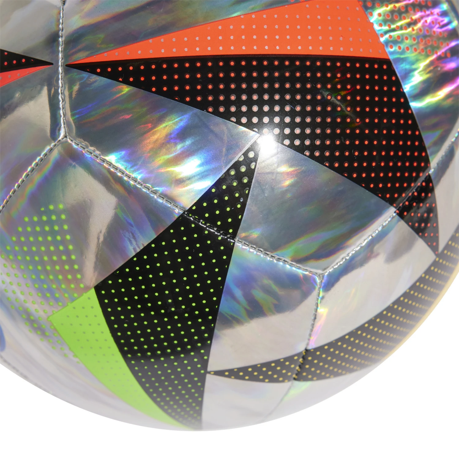 Adidas Euro 2024 Training Foil Ball (Silver/Multi) - Image 3