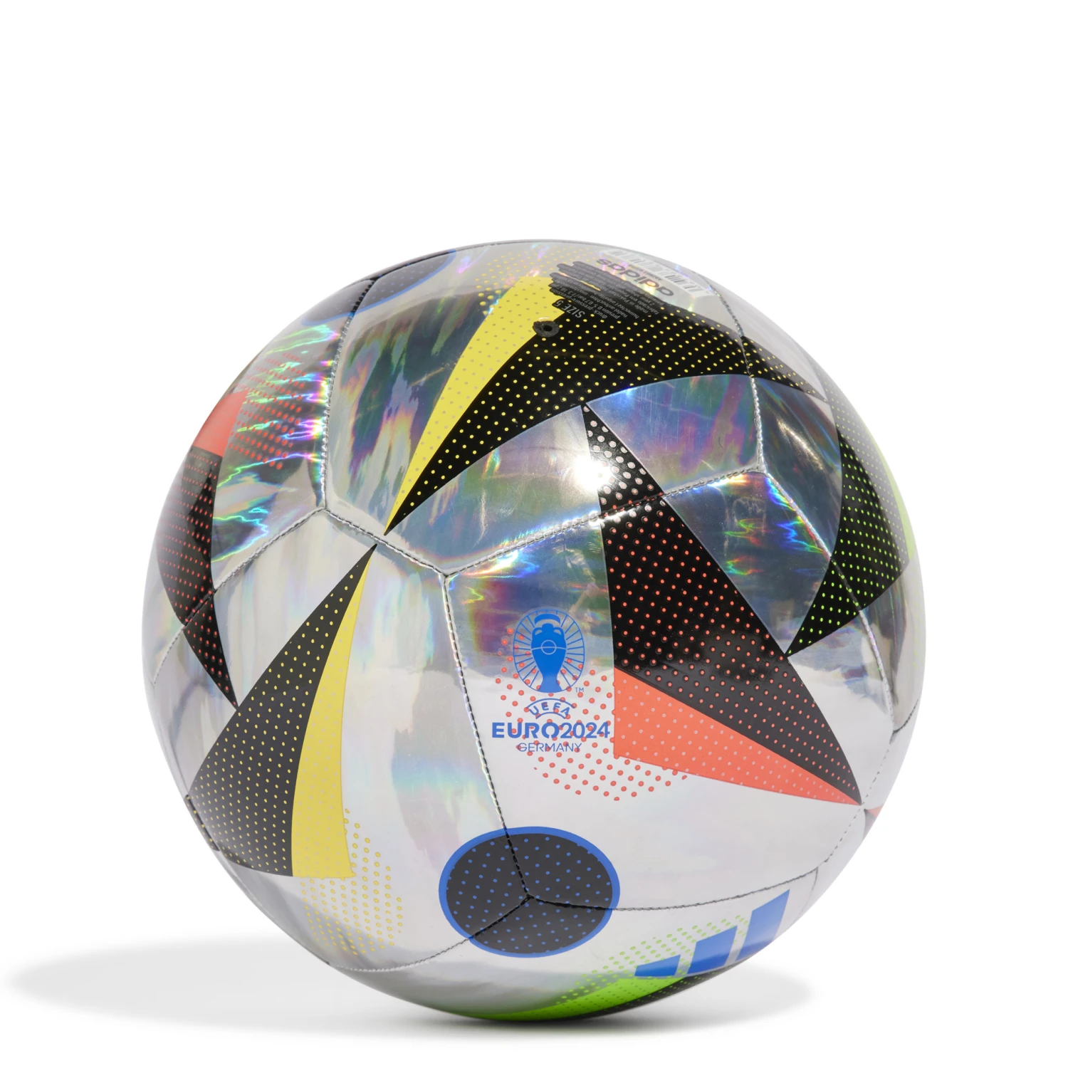 Adidas Euro 2024 Training Foil Ball (Silver/Multi)