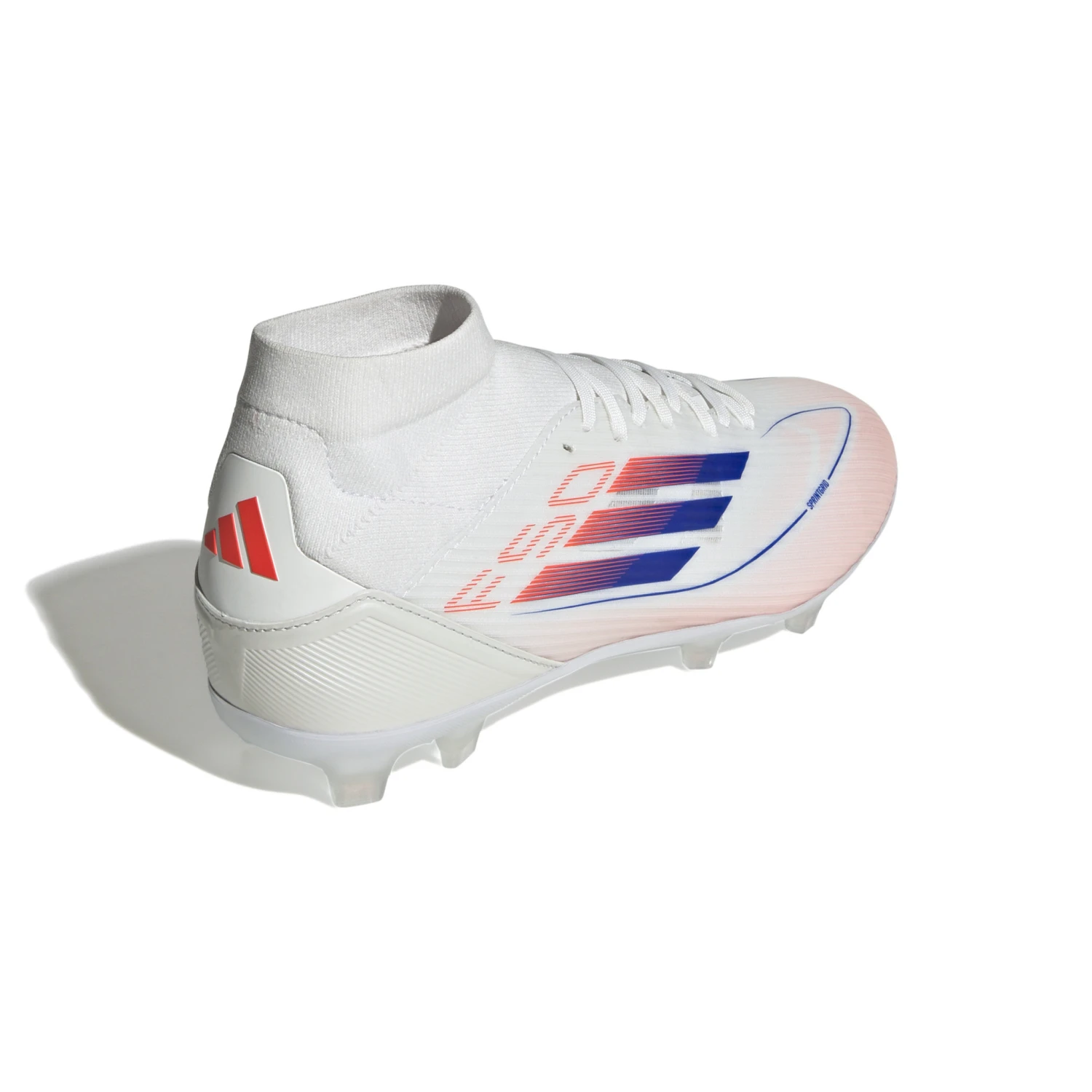 Adidas F50 Women's League Mid (White/Orange/Blue) - Image 6