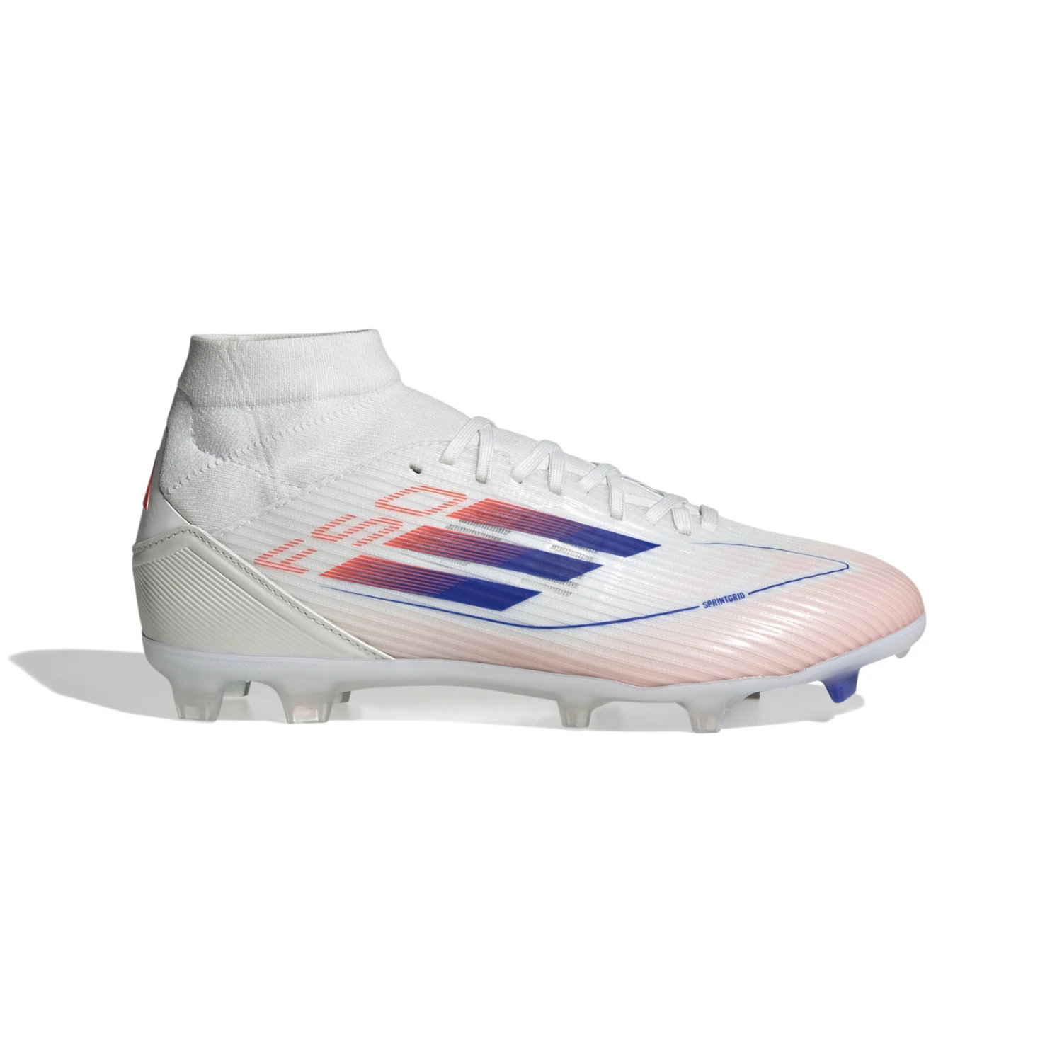 Adidas F50 Women's League Mid (White/Orange/Blue)