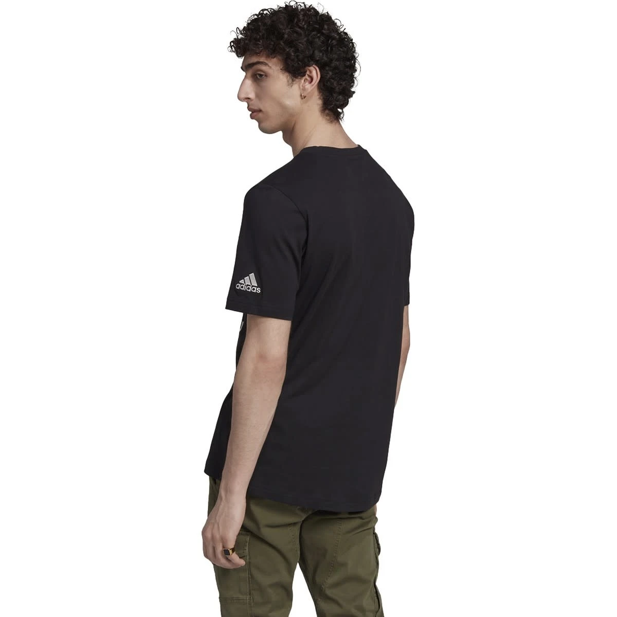 Adidas FIFA World Cup 2022 Graphic Tee (Black) - Image 5