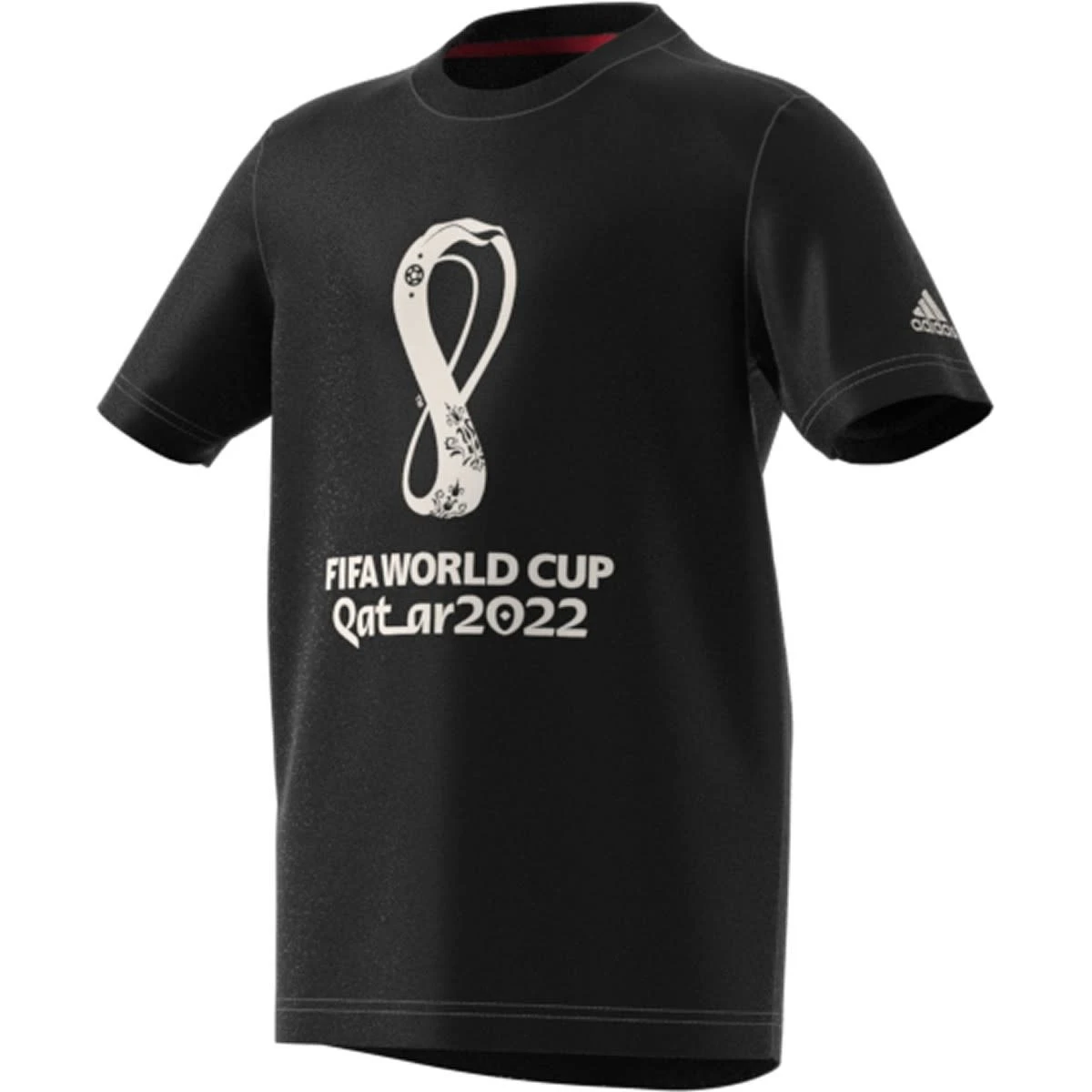 Adidas FIFA World Cup 2022 Graphic Tee Youth (Black)