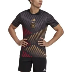 Adidas Germany 2022 Prematch Jersey (Black/Gray)