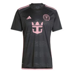 Adidas Inter Miami 2024 Away Jersey (Black/Pink)
