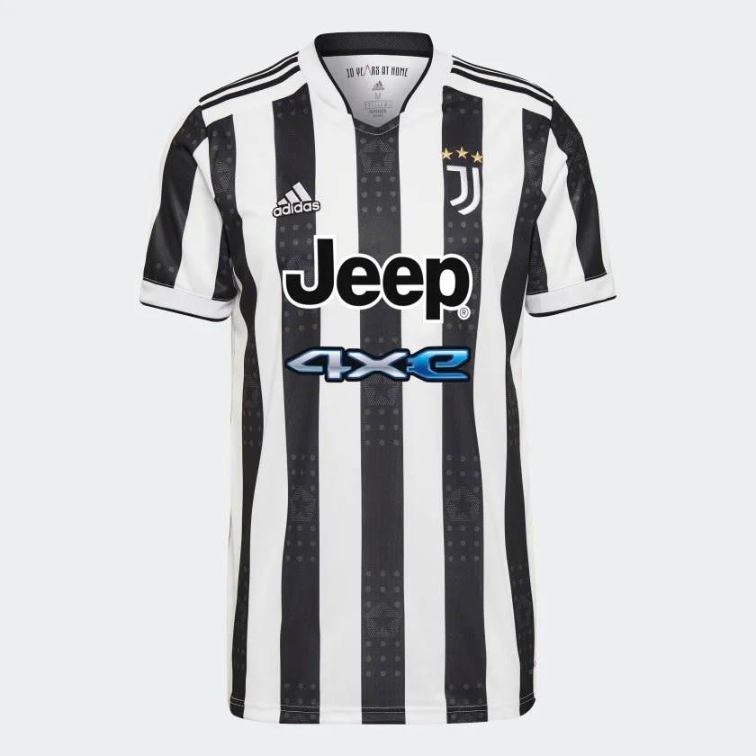 Adidas Juventus 21/22 Home Jersey (White/Black) - Image 4