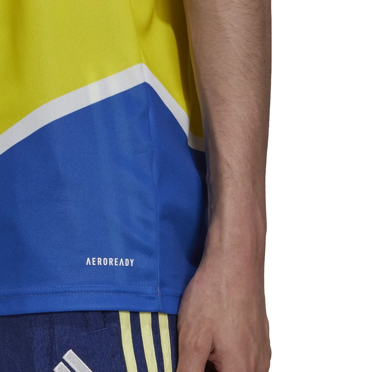 Adidas Juventus 21/22 Third Jersey (Yellow/Blue) - Image 6