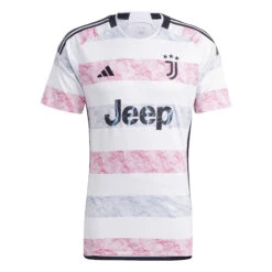 Adidas Juventus 23/24 Away Jersey (White/Pink/Gray)