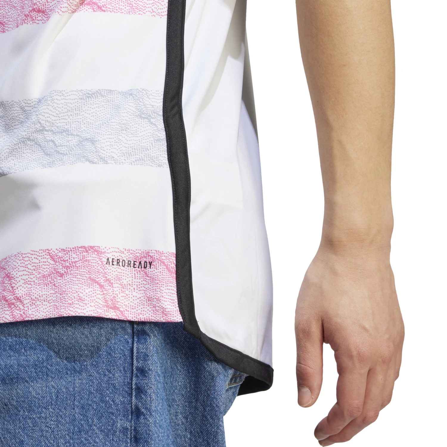 Adidas Juventus 23/24 Away Jersey (White/Pink/Gray) - Image 6