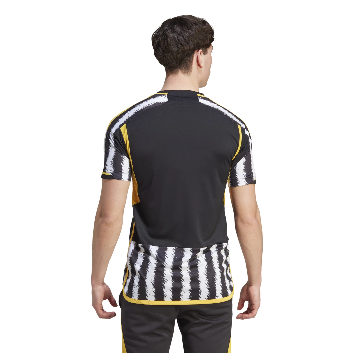 Adidas Juventus 23/24 Home Jersey (Black/White) - Image 4
