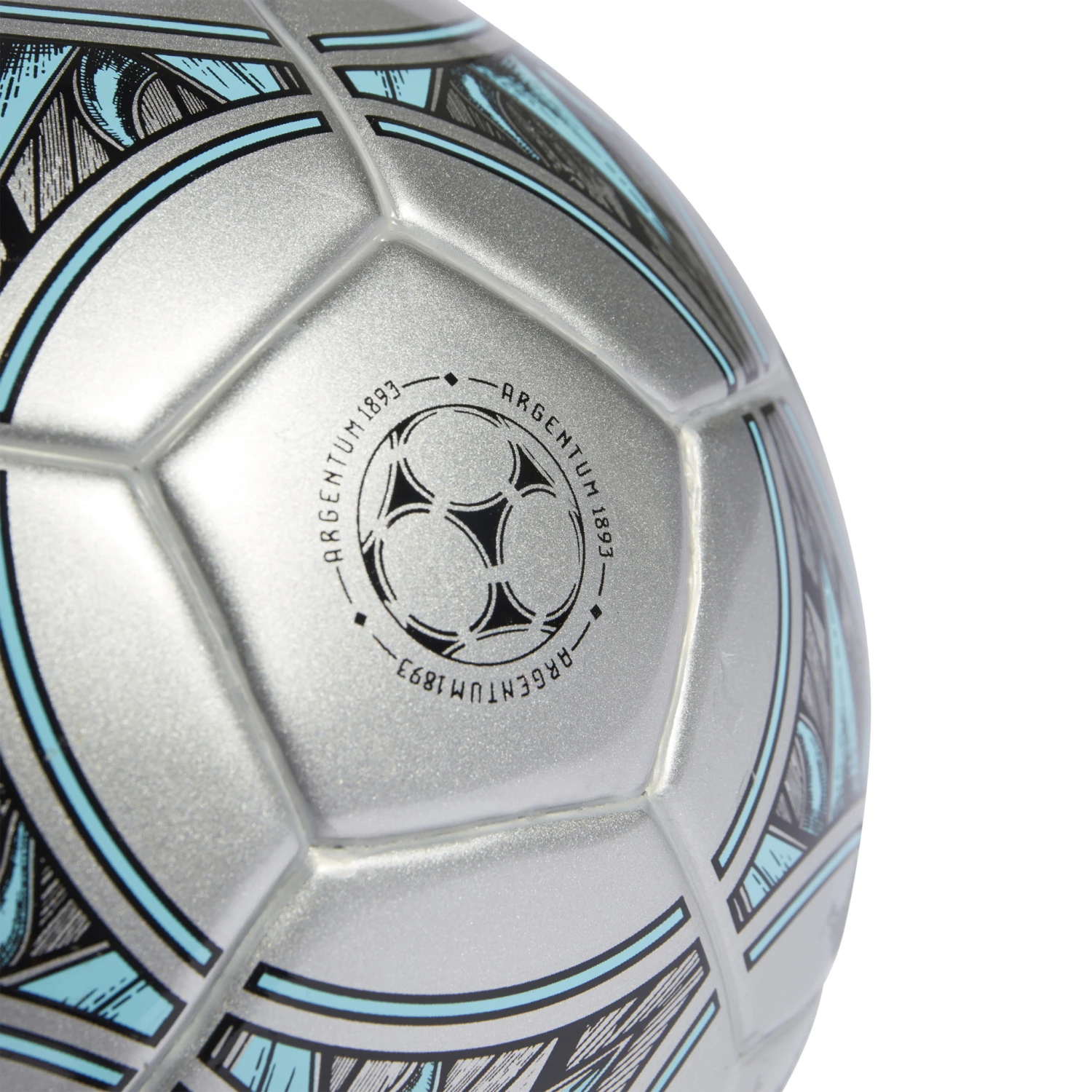 Adidas Messi Mini Ball (Silver/Black) - Image 3