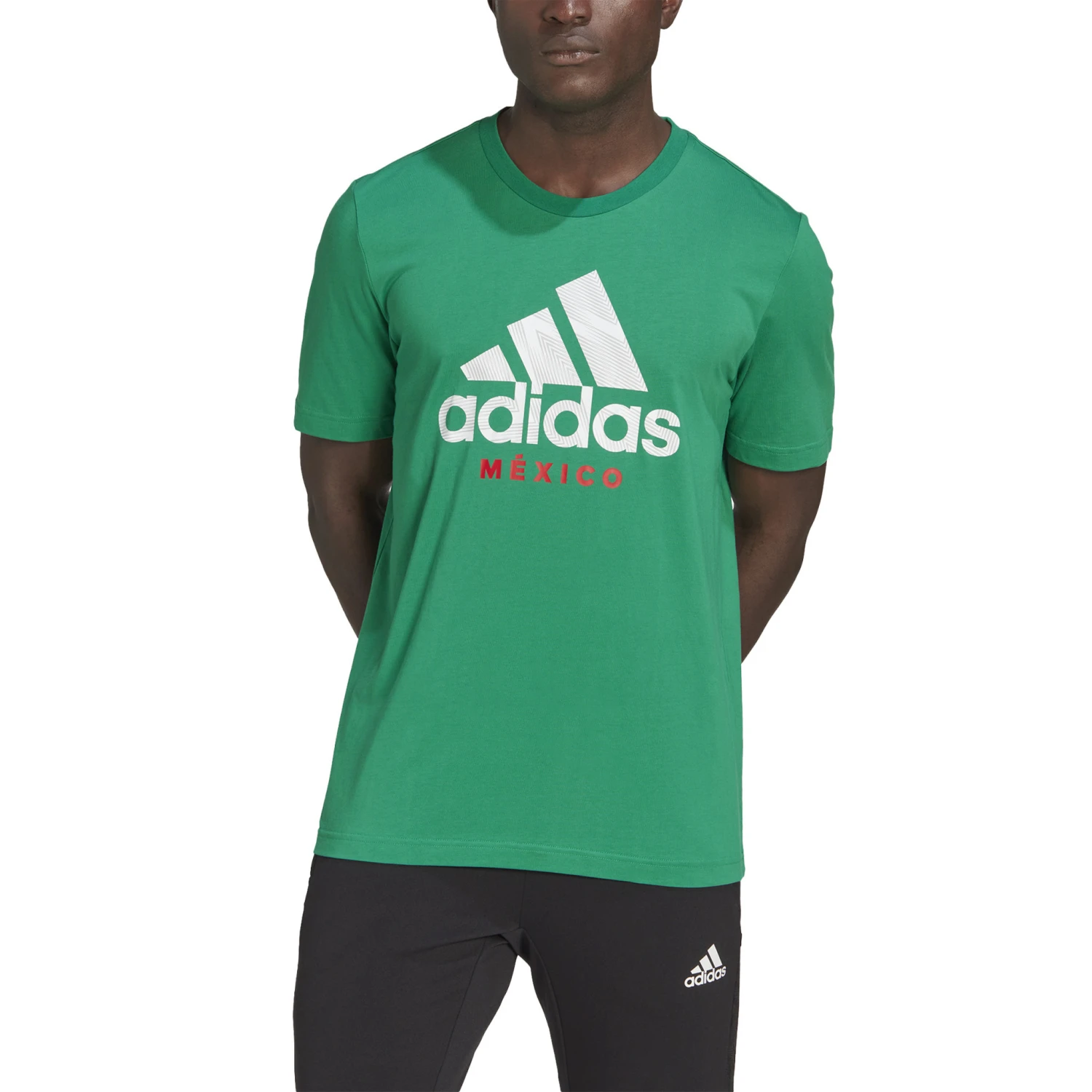 Adidas Mexico 2022 Graphic SS Tee (Green) - Image 2