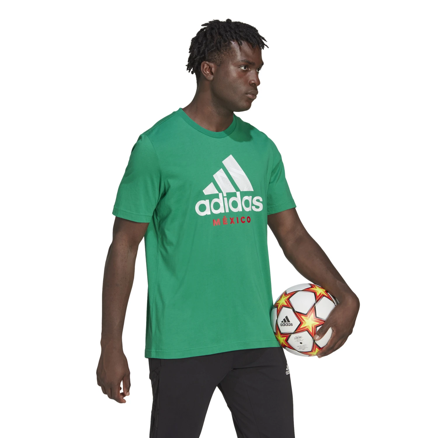 Adidas Mexico 2022 Graphic SS Tee (Green) - Image 5