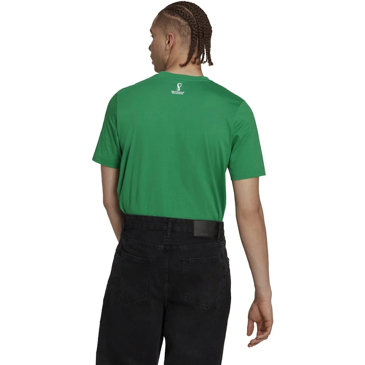 Adidas Mexico 2022 World Cup Tee (Green) - Image 2