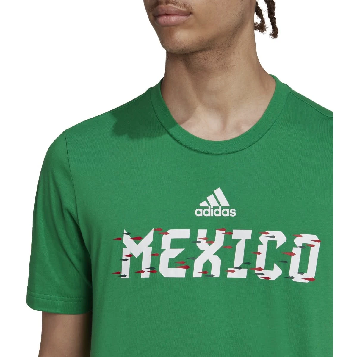 Adidas Mexico 2022 World Cup Tee (Green) - Image 4
