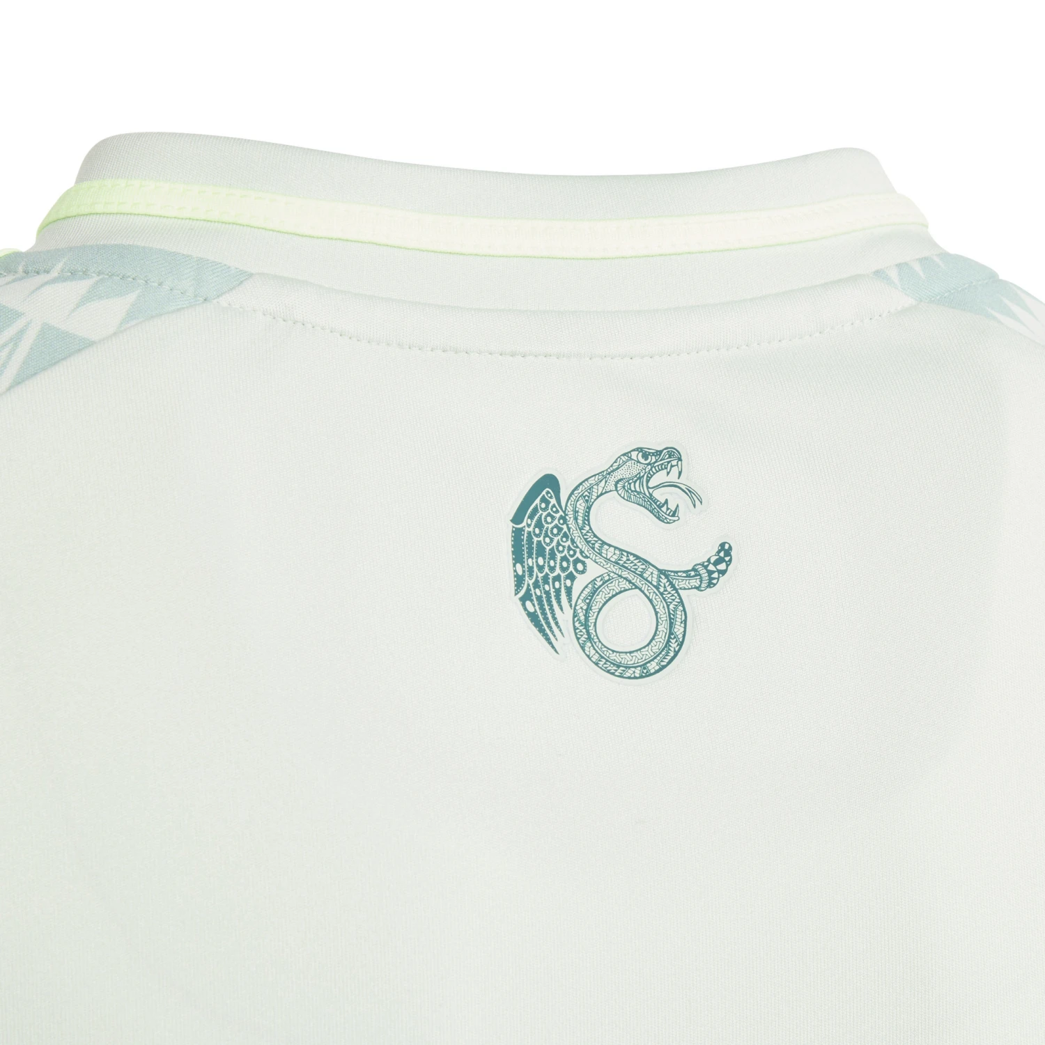 Adidas Mexico 2024 Away Jersey Youth (Linen Green) - Image 3
