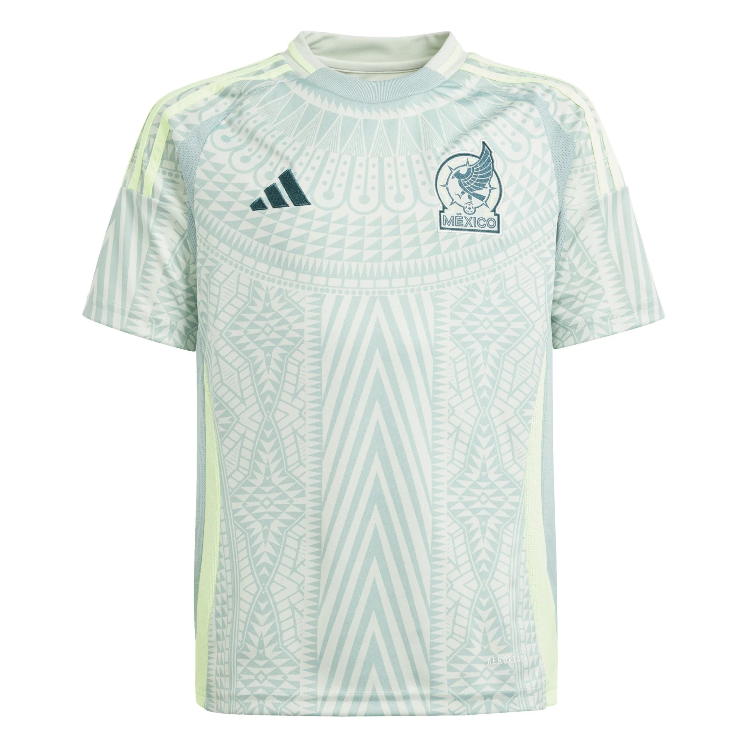 Adidas Mexico 2024 Away Jersey Youth (Linen Green)
