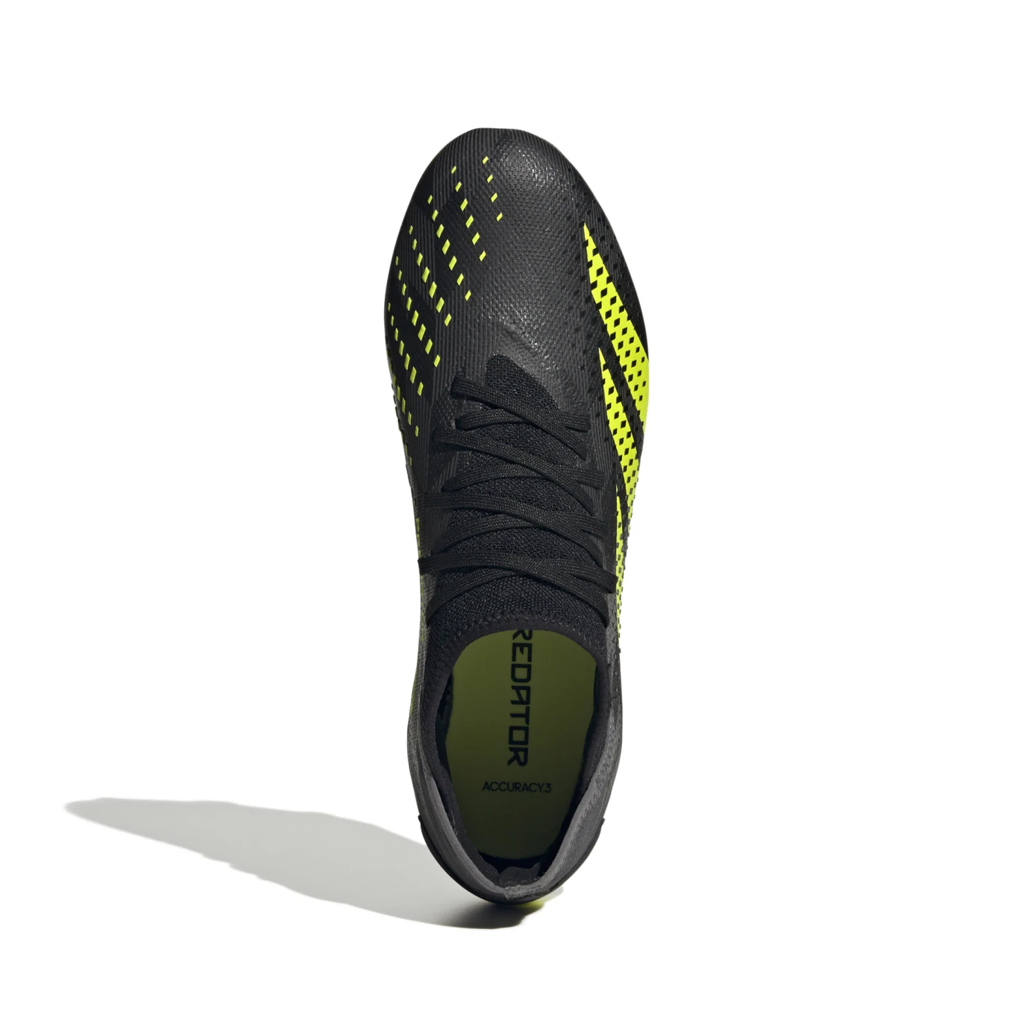 Adidas Predator Accuracy Injection.3 FG (Black/Gray/Lime) - Image 3