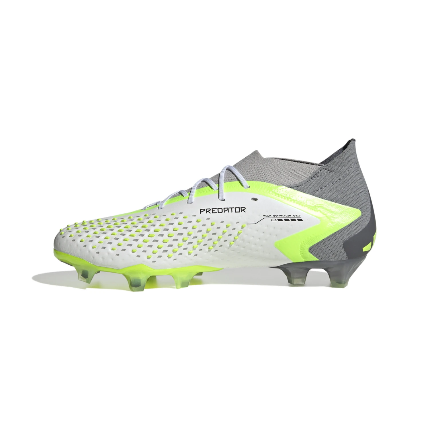Adidas Predator Accuracy.1 FG (White/Lime) - Image 4