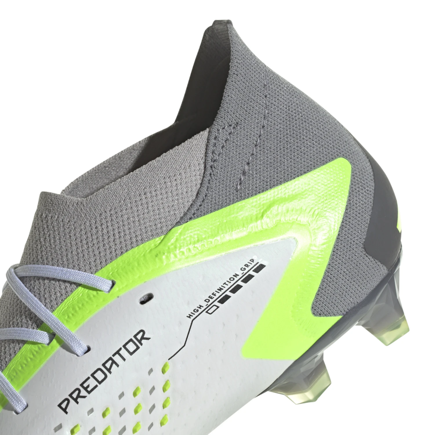 Adidas Predator Accuracy.1 FG (White/Lime) - Image 9