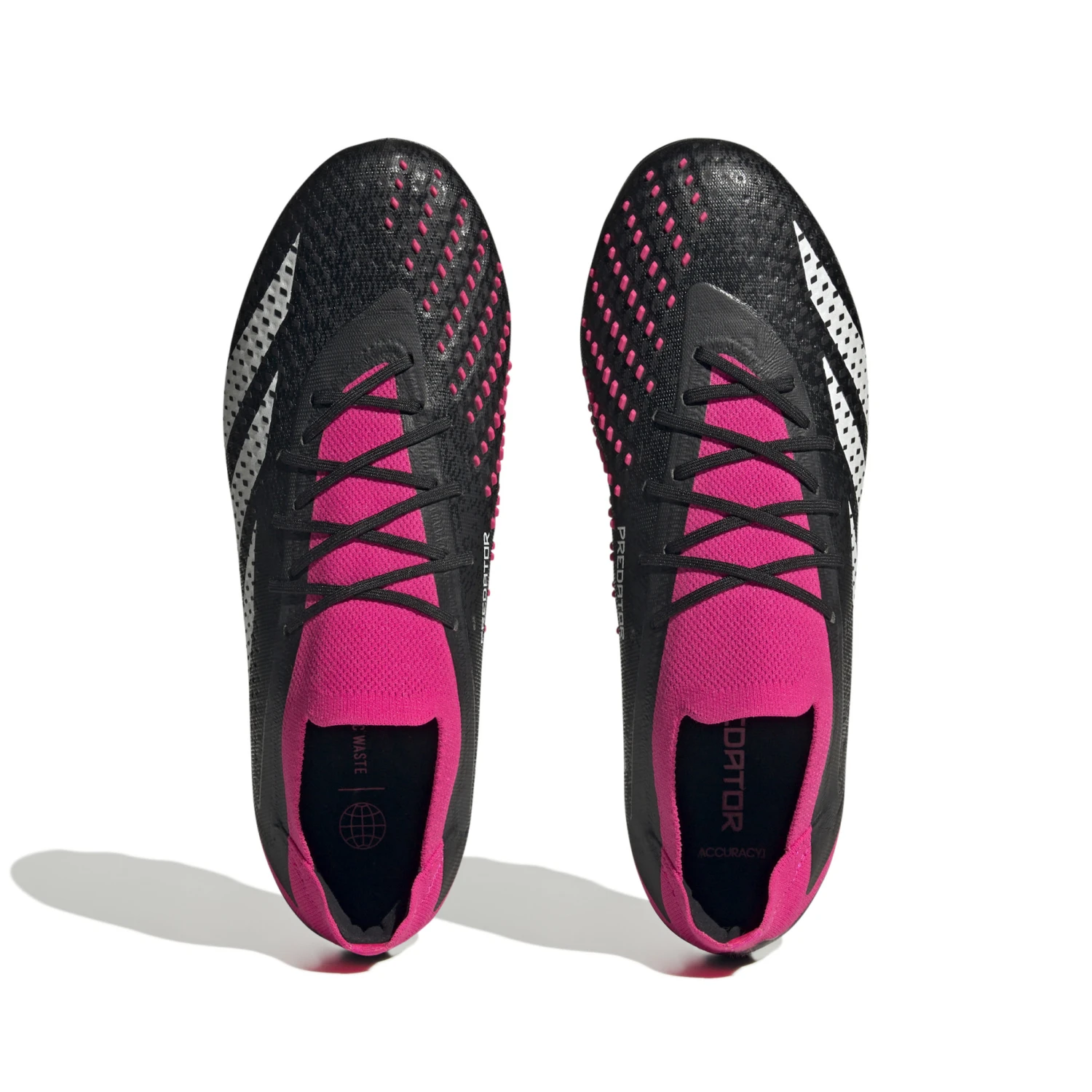 Adidas Predator Accuracy.1 Low Artificial Grass (Black/Pink) - Image 3