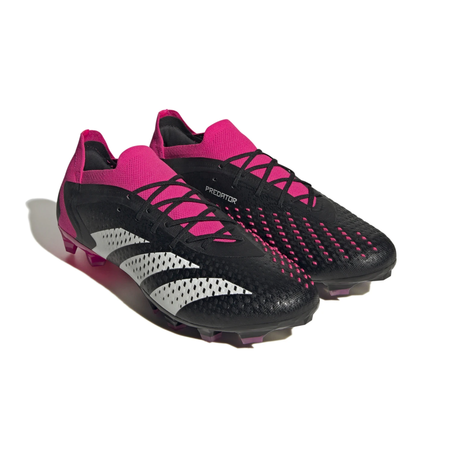 Adidas Predator Accuracy.1 Low Artificial Grass (Black/Pink) - Image 5