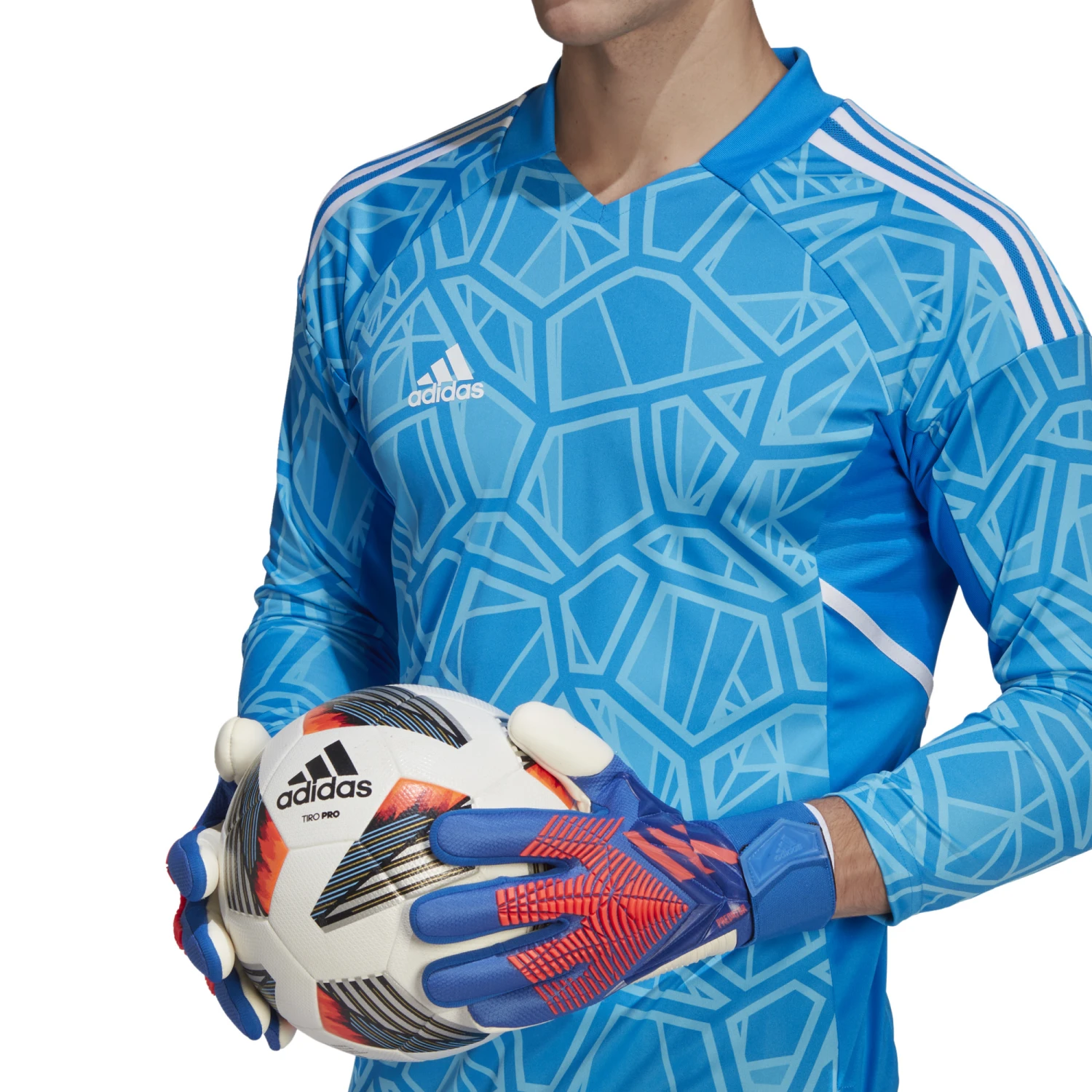 Adidas Predator Competition Glove (Blue/Orange) - Image 4